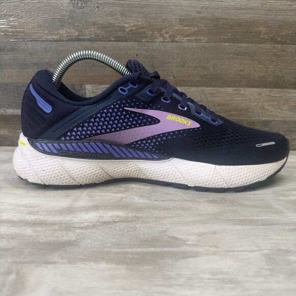 Brooks Adrenaline GTS 22 Womens Size 10.5 Blue Running Shoes Sneakers 1203531B11 - Picture 6 of 9